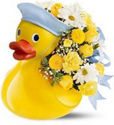 Just Ducky Bouquet - Boy Flower Power, Florist Davenport FL
